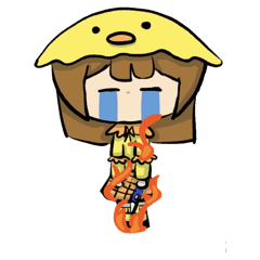 Overwhelmed Duckie Girl