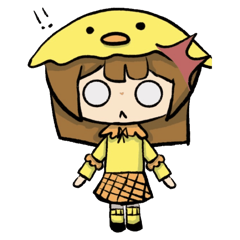 Surprised Duckie Girl